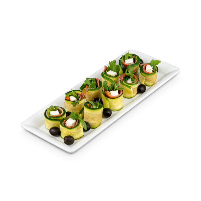 Gesundes Catering Hamburg FINGERFOOD ZucchiniroellchenSerranoRicotta deko 87f5a345