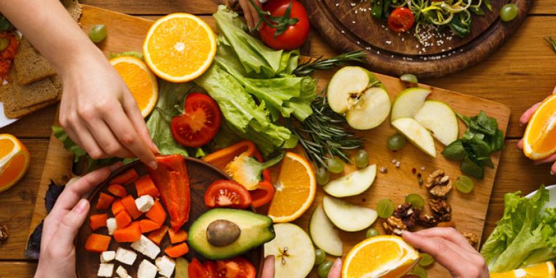Vegetarisches Catering