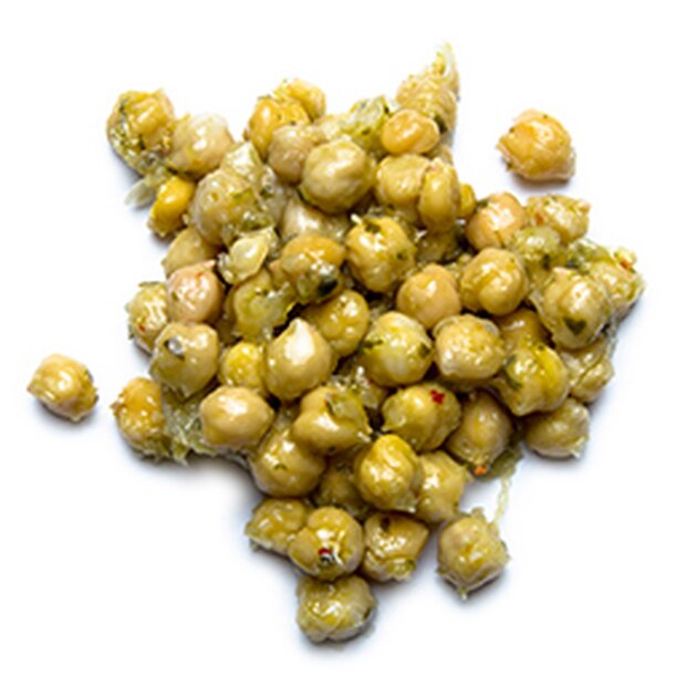 marinierte Kichererbsen