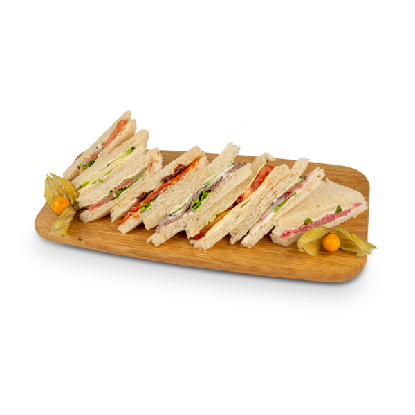 Sandwich-Ecken gemischt belegt