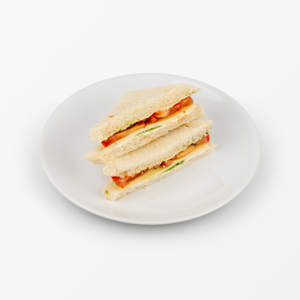 Sandwich-Ecken gemischt belegt