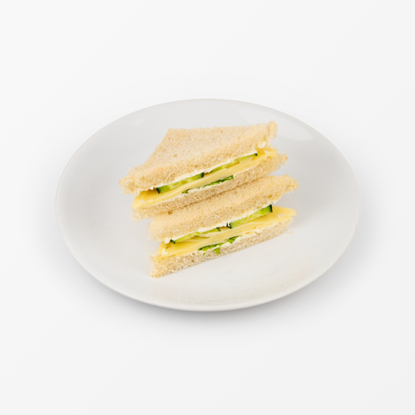 Sandwich-Ecken gemischt belegt