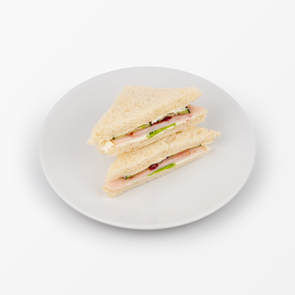 Sandwich-Ecken gemischt belegt