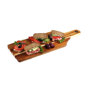 Stullen mit Fleisch belegt