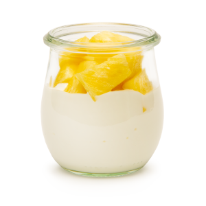 Joghurt mit Ananas
