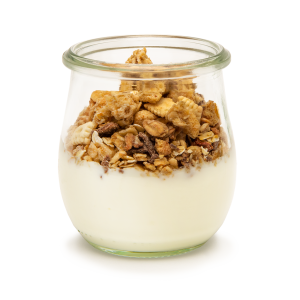 Joghurt mit Müsli