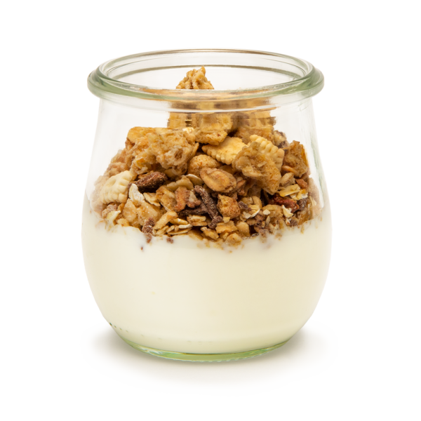 Joghurt mit Müsli
