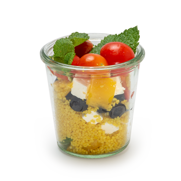 Couscous Salat im Weckglas