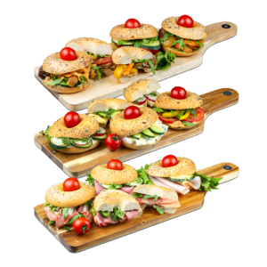 Bagels gemischt belegt Bagels gemischt belegt