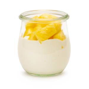 Joghurt mit Ananas