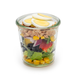 Nizza Salat im Weckglas