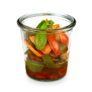 Gemischte Antipasti im Weckglas
