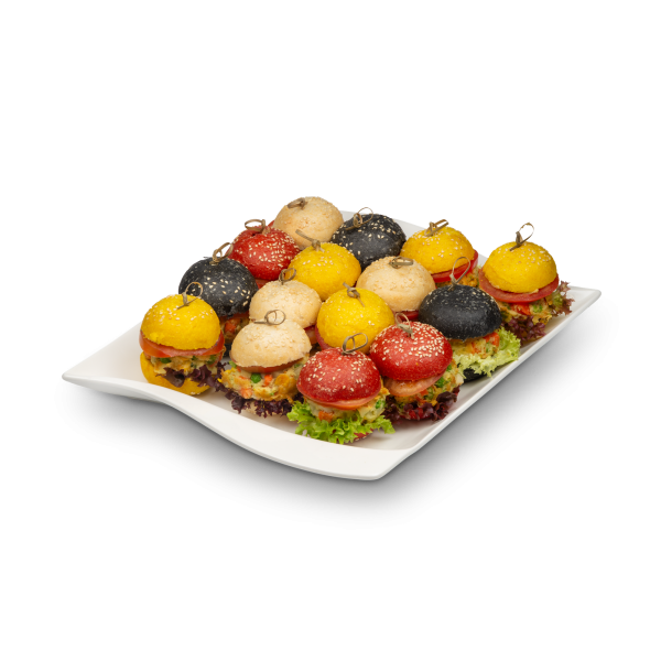 Mini Burger (Gemüsepattie)
