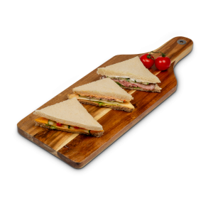 Sandwich-Ecken gemischt belegt