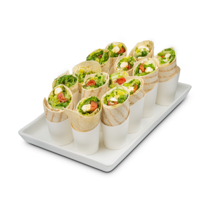Halber Caprese Wrap (mind. 10 Stück)