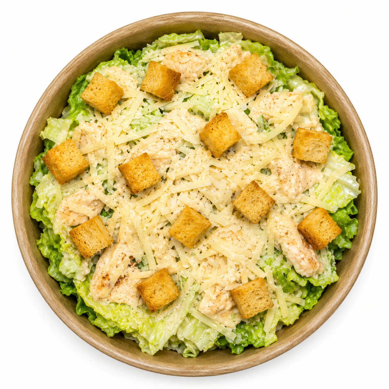 Caesar’s Salat mit Huhn