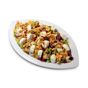 Platte Fruchtige Ziege Salat