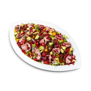 Platte Rind Deluxe Salat