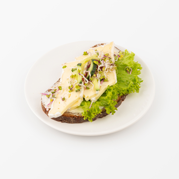 Bauernbrot Vegetarisch belegt
