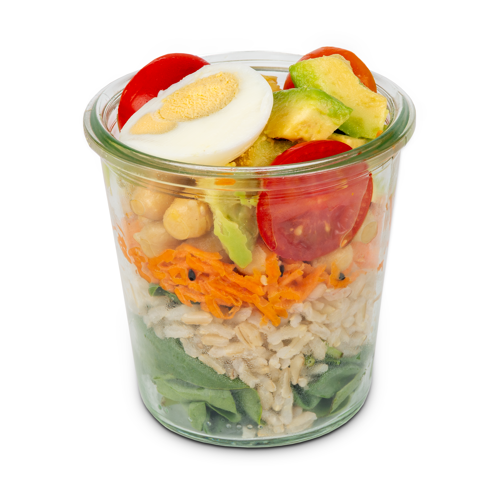 Protein Power Salat im Weckglas Protein Power Salat im Weckglas