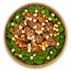 Sesam Huhn Salat Sesam Huhn Salat