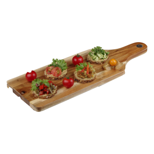 Canapes Vegan belegt (Bio-Brot)