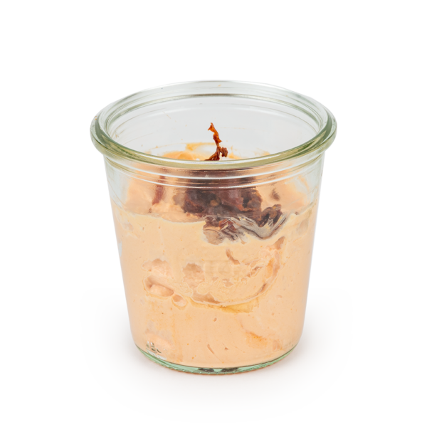 Brotaufstrich / Dip im Weckglas (250ml): Frischkäse-Pesto (rot)