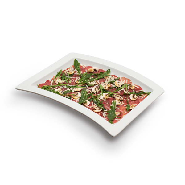 Platte Rindercarpaccio