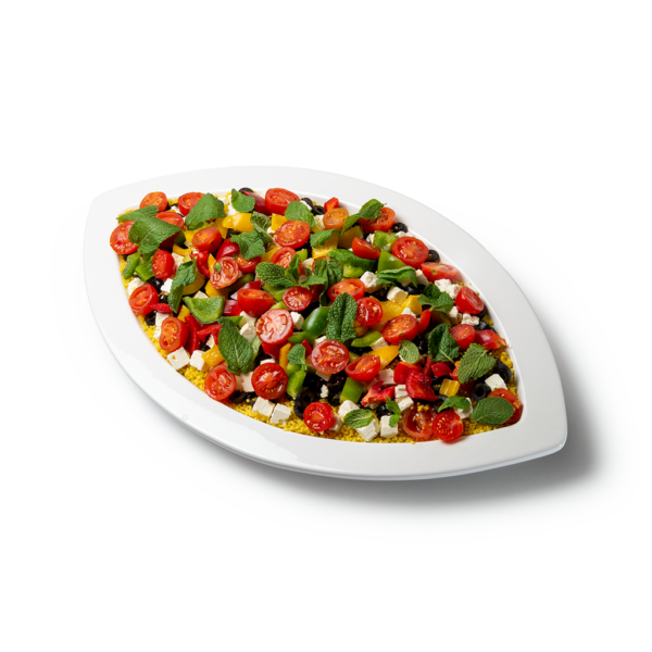 Platte Couscous Salat