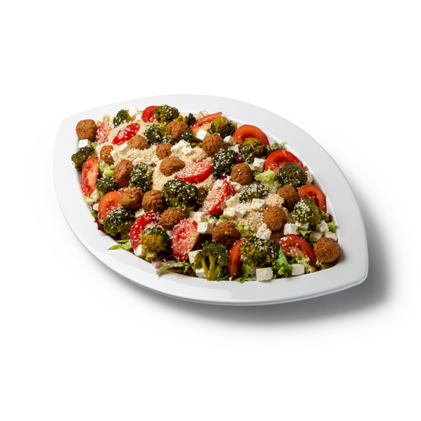 Platte Falafel Veggie Salat