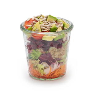 Green Vegan Salat im Weckglas Green Vegan Salat im Weckglas