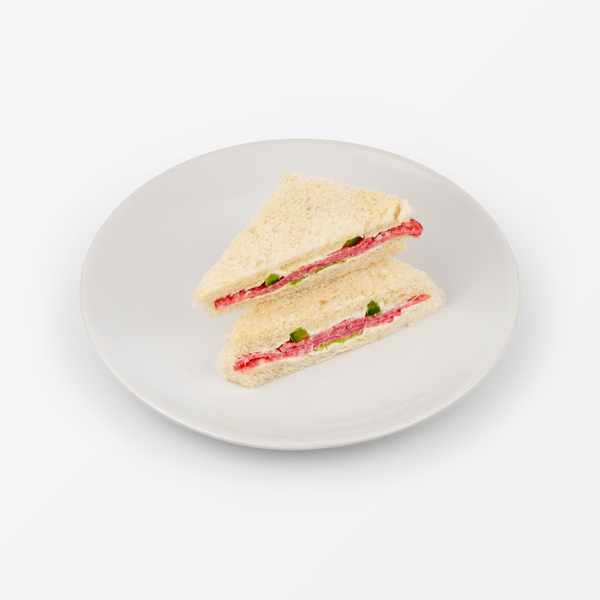 Sandwich-Ecken gemischt belegt