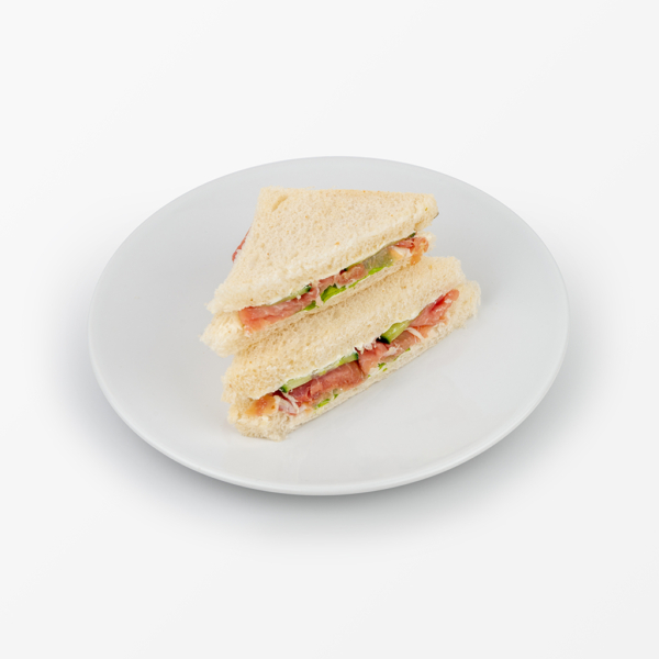 Sandwich-Ecken gemischt belegt