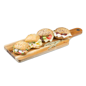 Kleine Brötchen Vegetarisch belegt