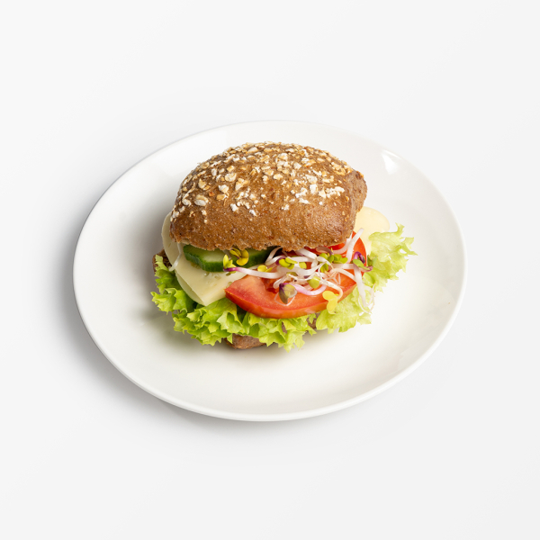 Kleine Brötchen Vegetarisch belegt