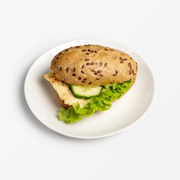 Kleine Brötchen Vegetarisch belegt